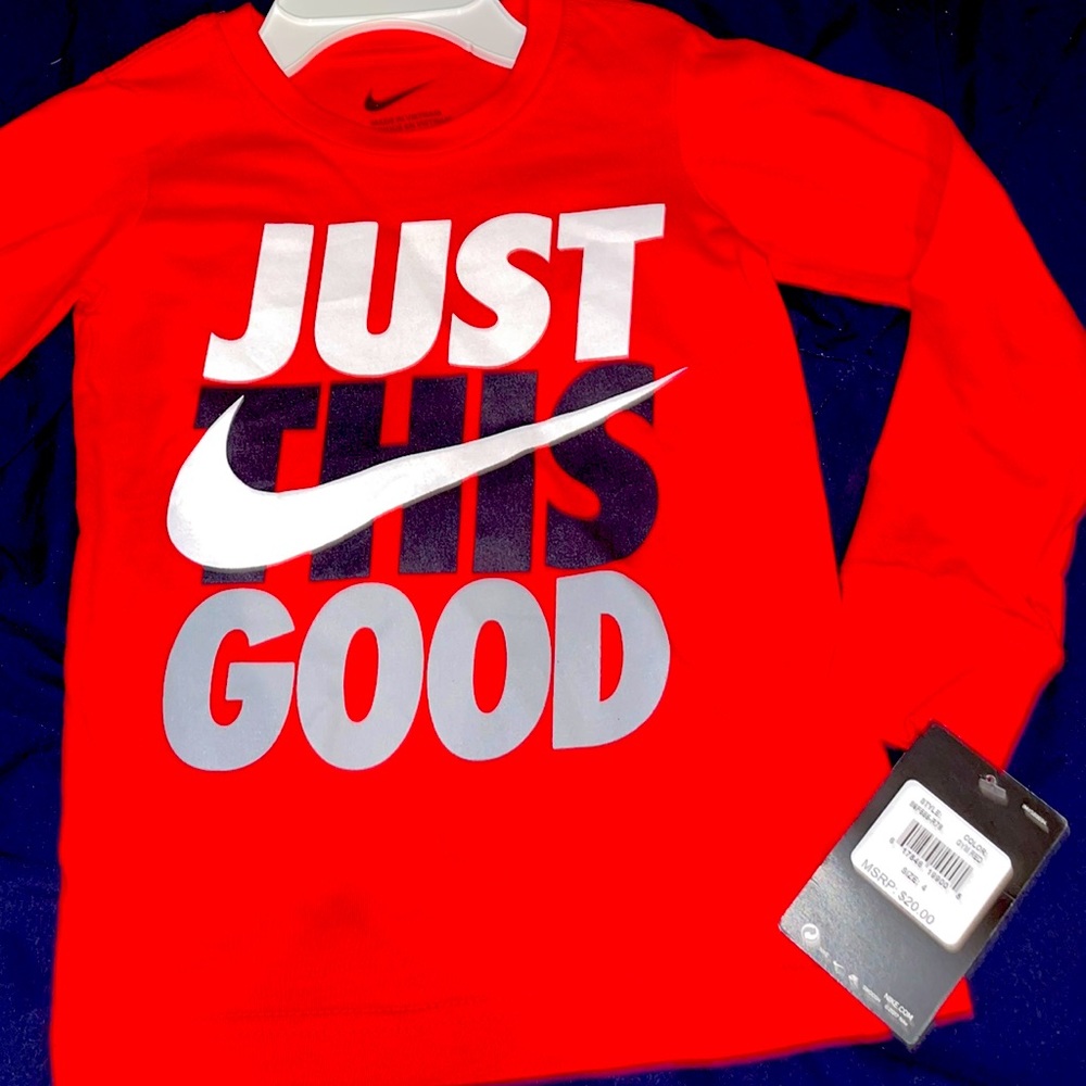 Nike unisex long sleeve t shirt